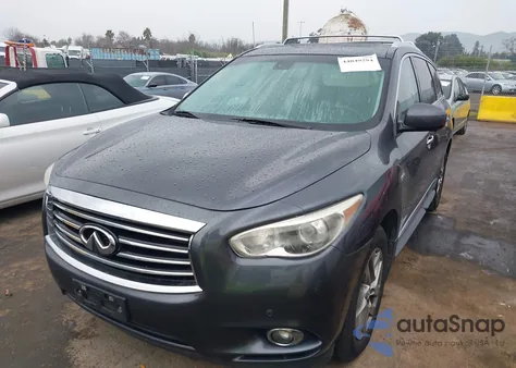2014 Infiniti Qx60 Hybrid z USA, uszkodzony, nr VIN 5N1CL0MN8EC523360